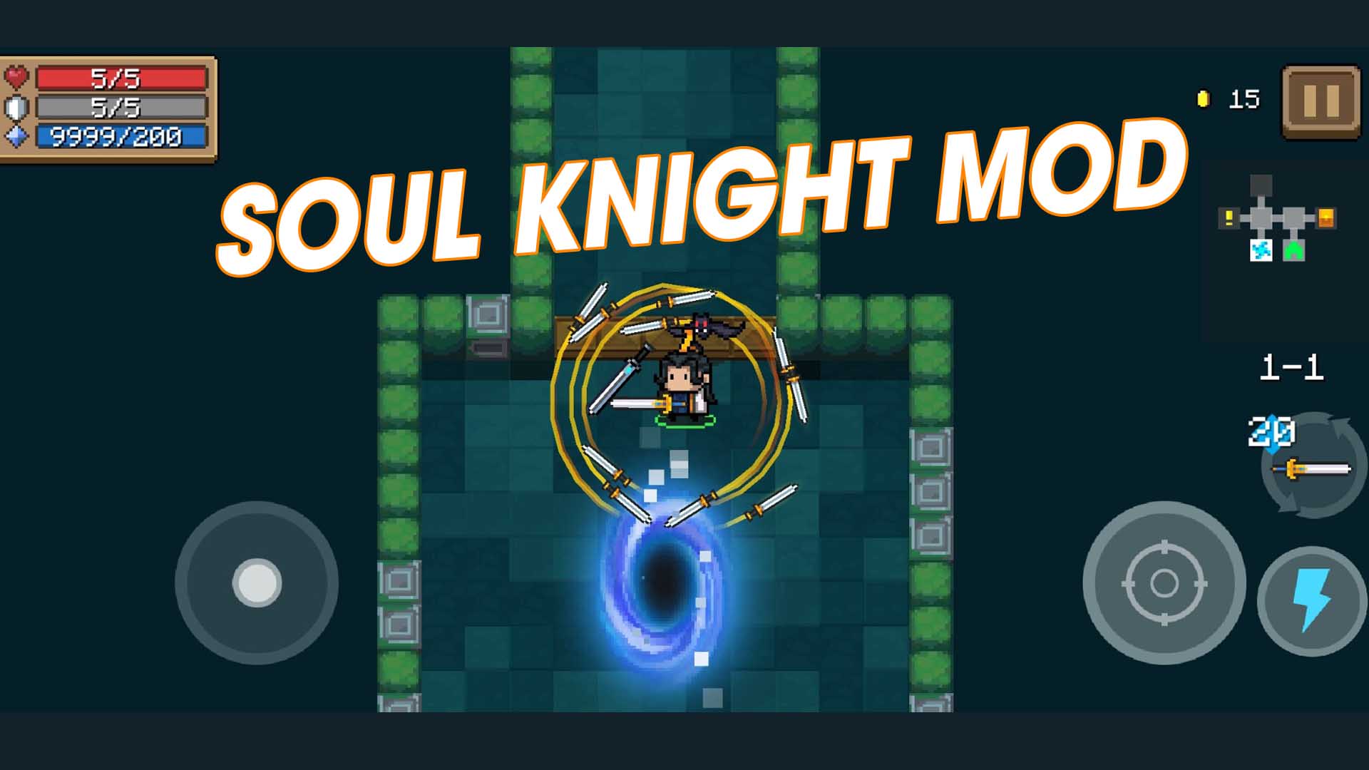 Soul Knight MOD 2.8.2 (Vô Hạn Tiền, Mở Khóa)  DTNGamer.com