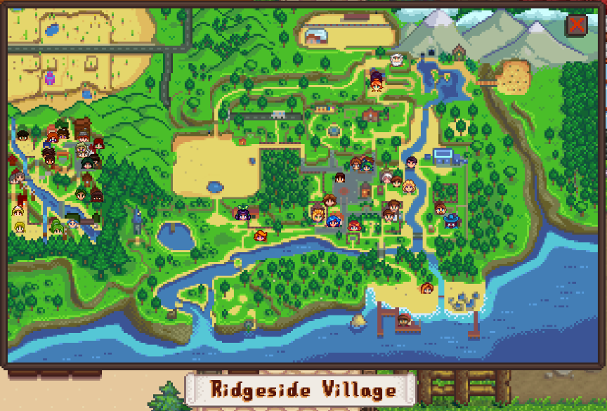 Stardew Valley 1.5 Update Mod Ridgeside Village