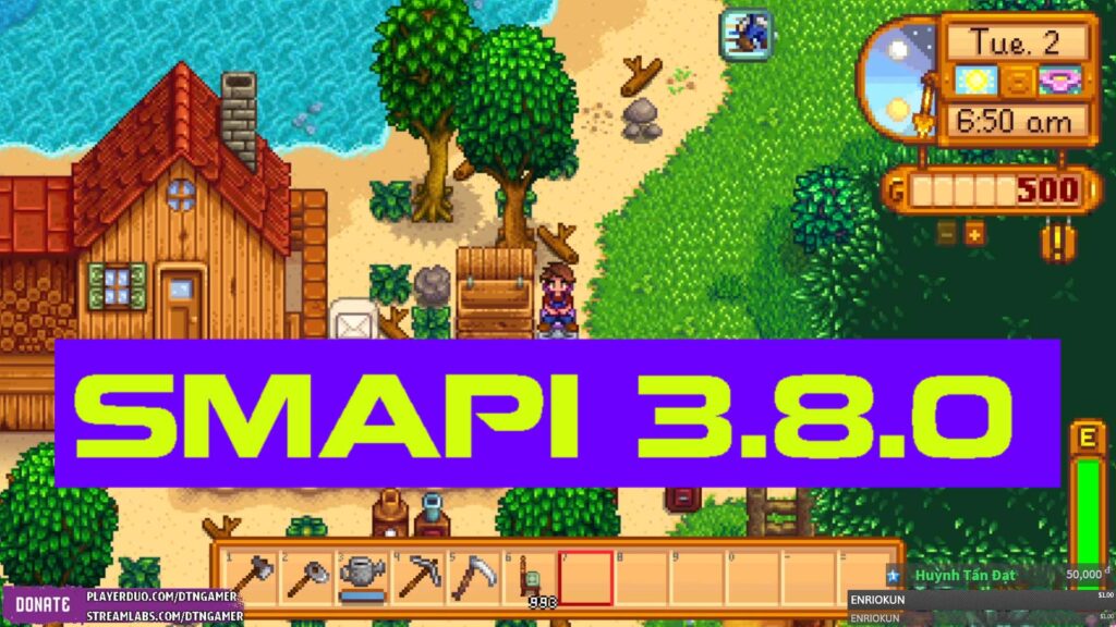 Smapi 3.8.0 Cho Stardew Valley 1.5 Update