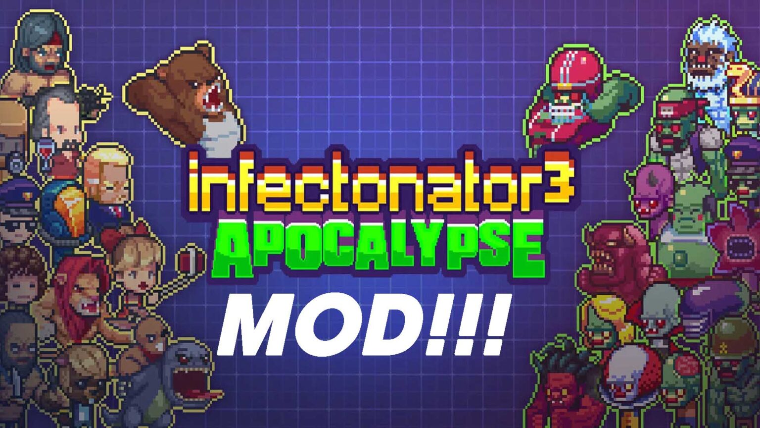 Infectonator 3 Apocalypse MOD APK 1.5.45 (Đã mở khóa