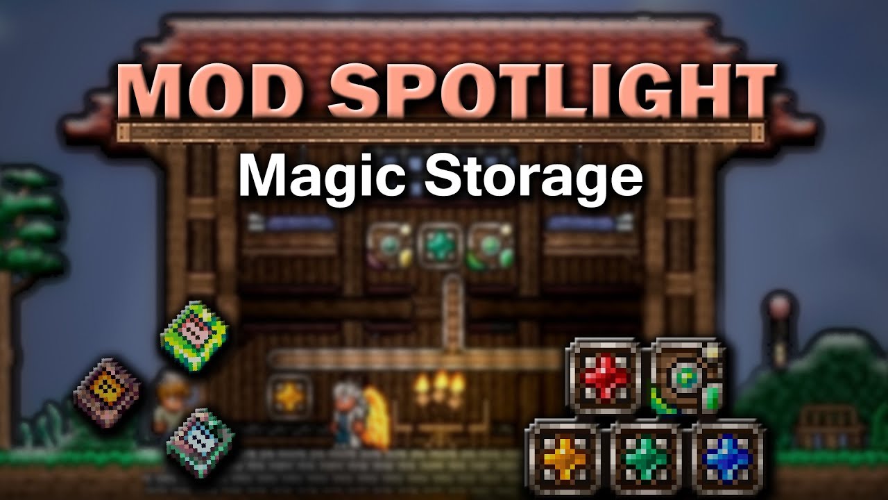 terraria mods magic storage
